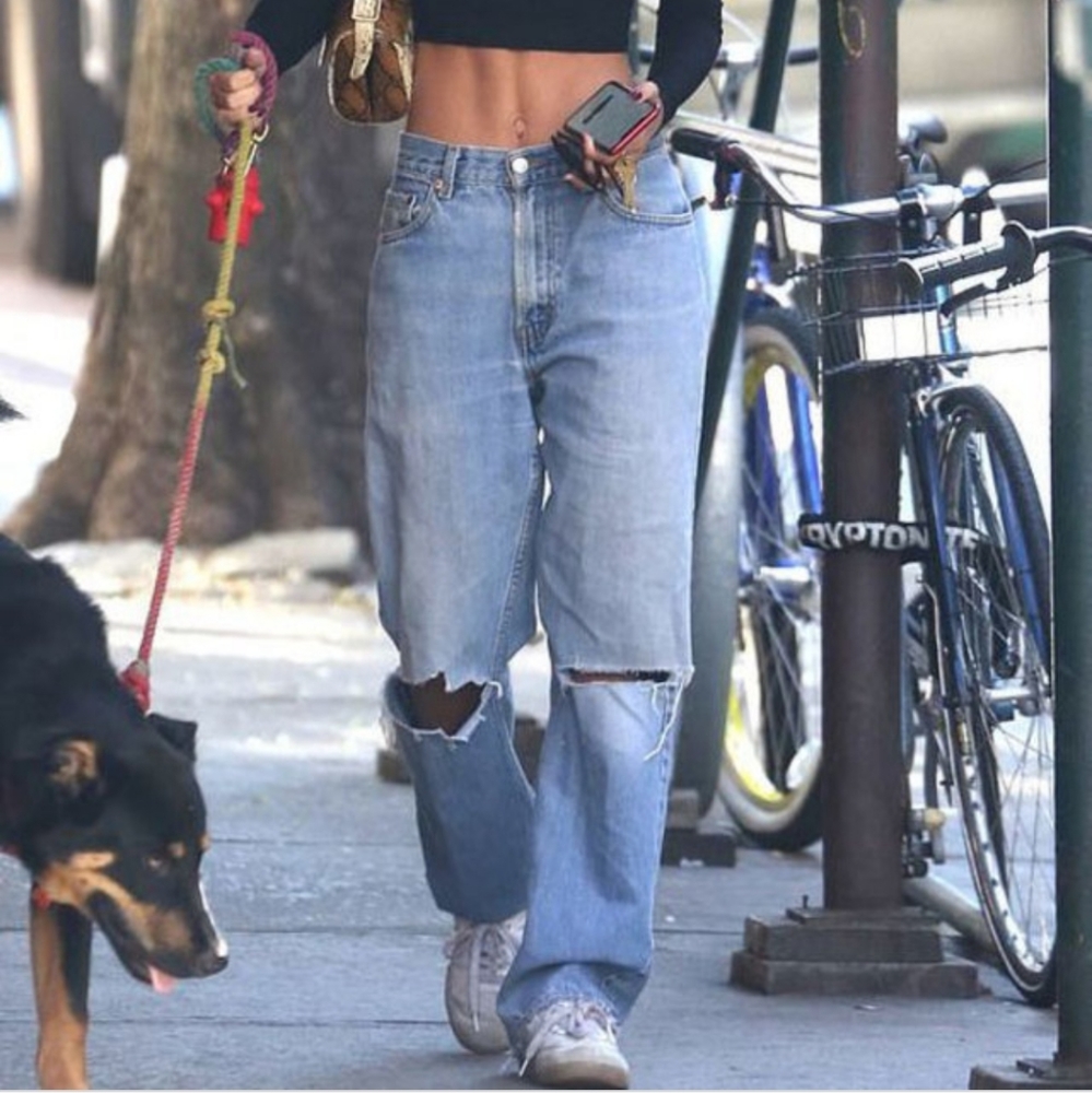 90s Low-Rise Boyfriend Jean Sz 29